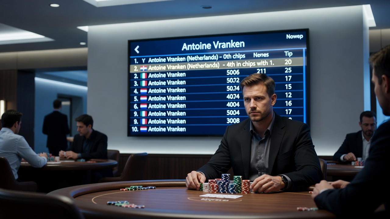 Live poker actie aan de finaletafel met chipstacks en spelers in Enschede
